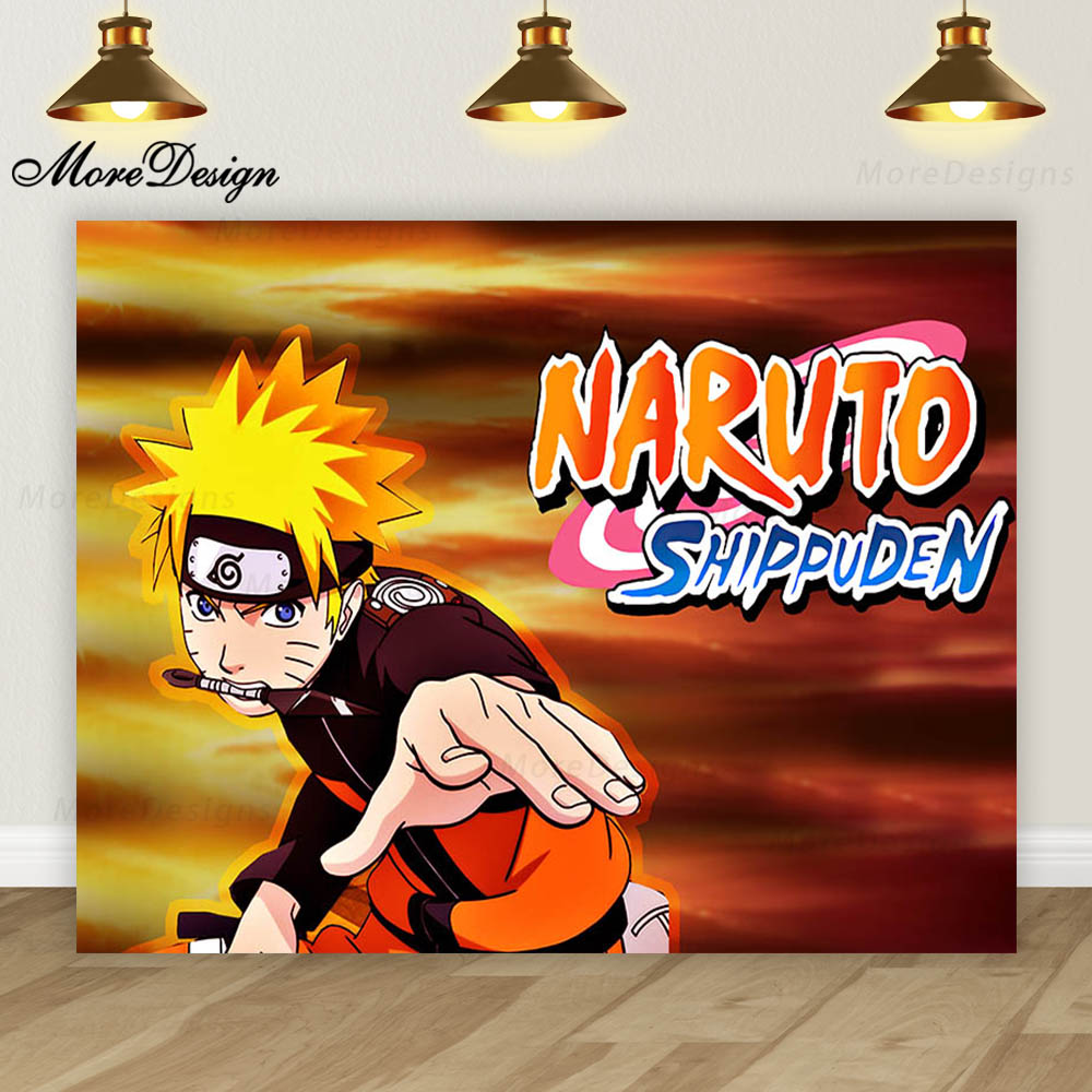 Naruto Photo Backdrop Kids 1st - Anime Cosplay Naruto avaliação e preço