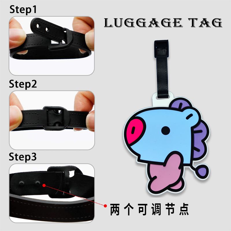 BT21 cartoon cute keychain Kaw - Cosplay Anime Online avaliação e preço
