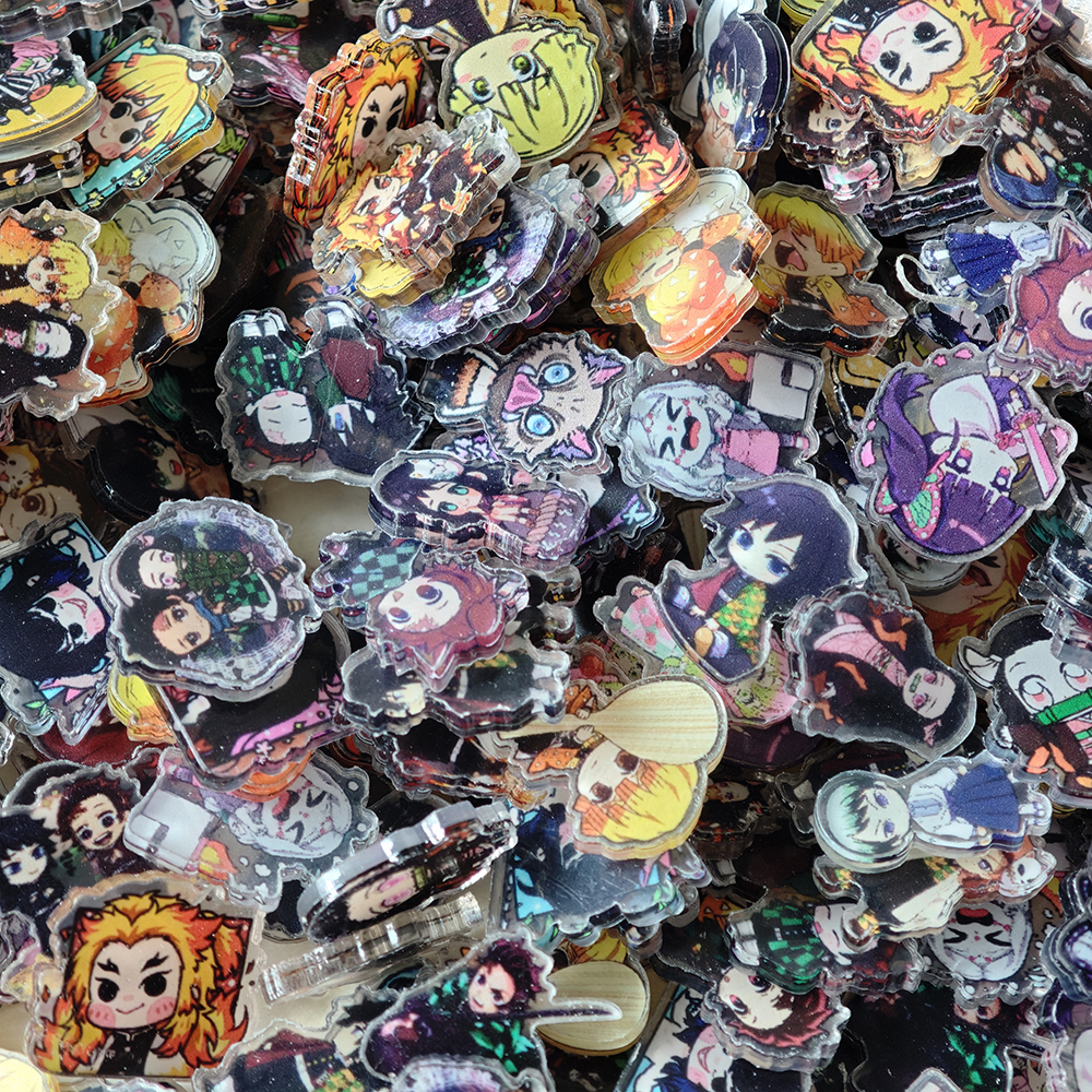 50pcs/set Demon Slayer Anime R - Anime Cosplay Images avaliação e preço