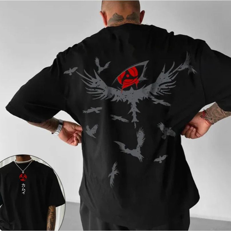 Naruto Summer Men's T-shirt -  - Anime Cosplay Naruto avaliação e preço