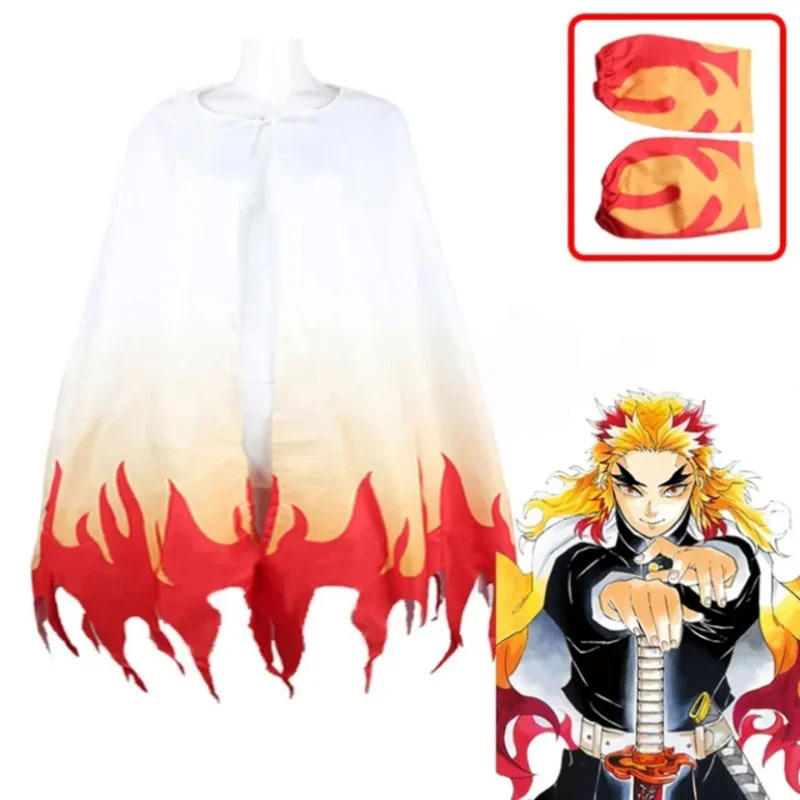 2025 Halloween Cosplay Rengoku - Demon Slayer Haori avaliação e preço