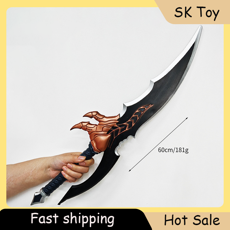 60cm Anime Sung Jinwoo Knight  - Anime Cosplay Katana avaliação e preço