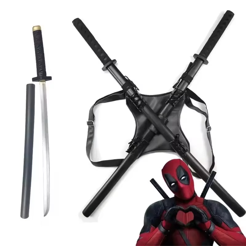 2025 New 61cm Deadpool Katana  - Anime Cosplay Katana avaliação e preço