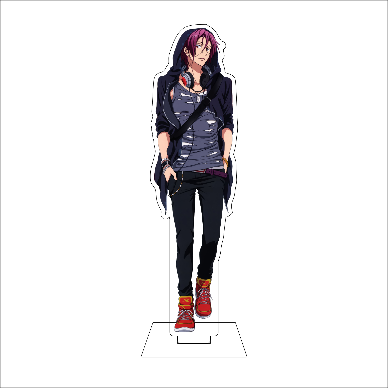 16CM Anime Free! Cosplay Acryl - Anime Cosplay Rental avaliação e preço