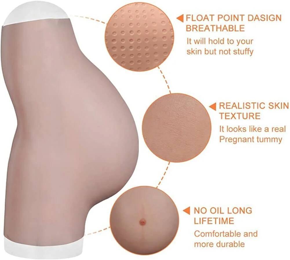 False No Belly Mudline Pregnan - Anime Cosplay Pregnant avaliação e preço