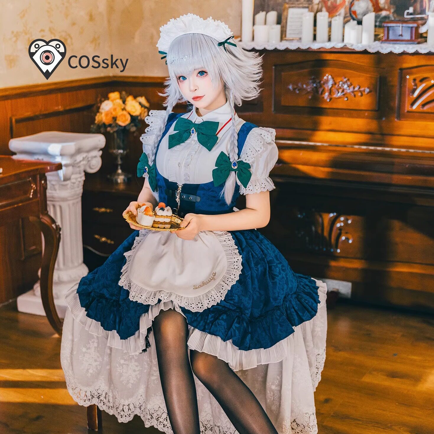 Izayoi Sakuya Touhou Project C - Anime Cosplay Maid avaliação e preço