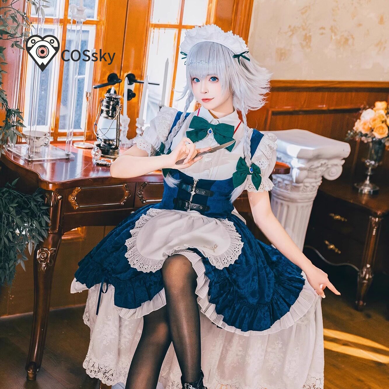 Izayoi Sakuya Touhou Project C - Anime Cosplay Maid avaliação e preço