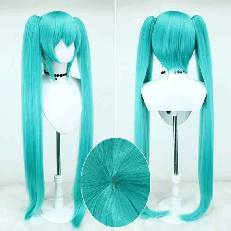 2026 Miku Cosplay Wig 105cm Lo - Anime Cosplay Blue Hair avaliação e preço