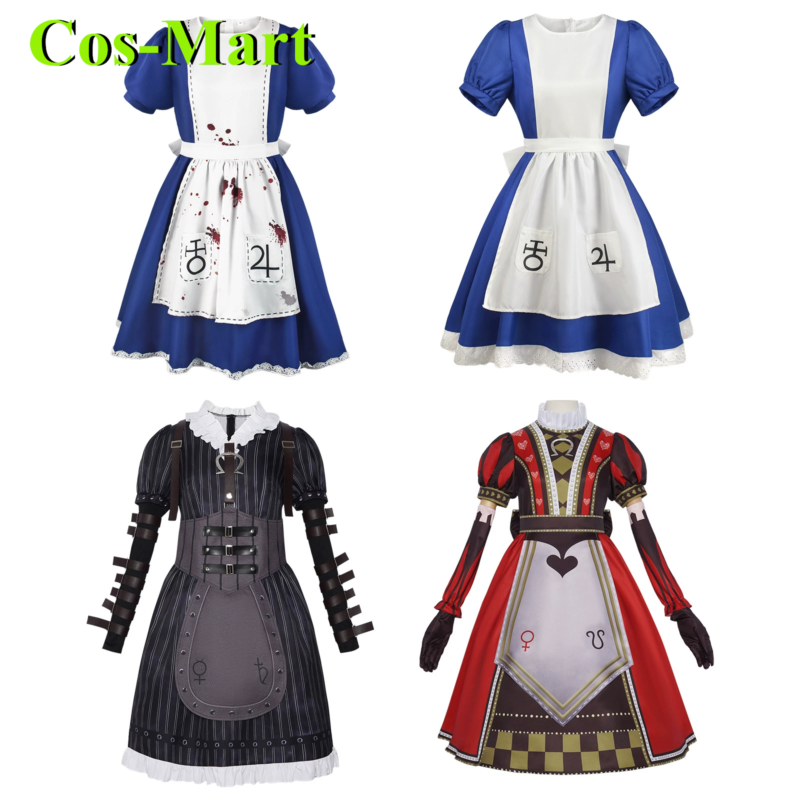 Cos-Mart Anime Alice: Madness  - Anime Cosplay Maid avaliação e preço