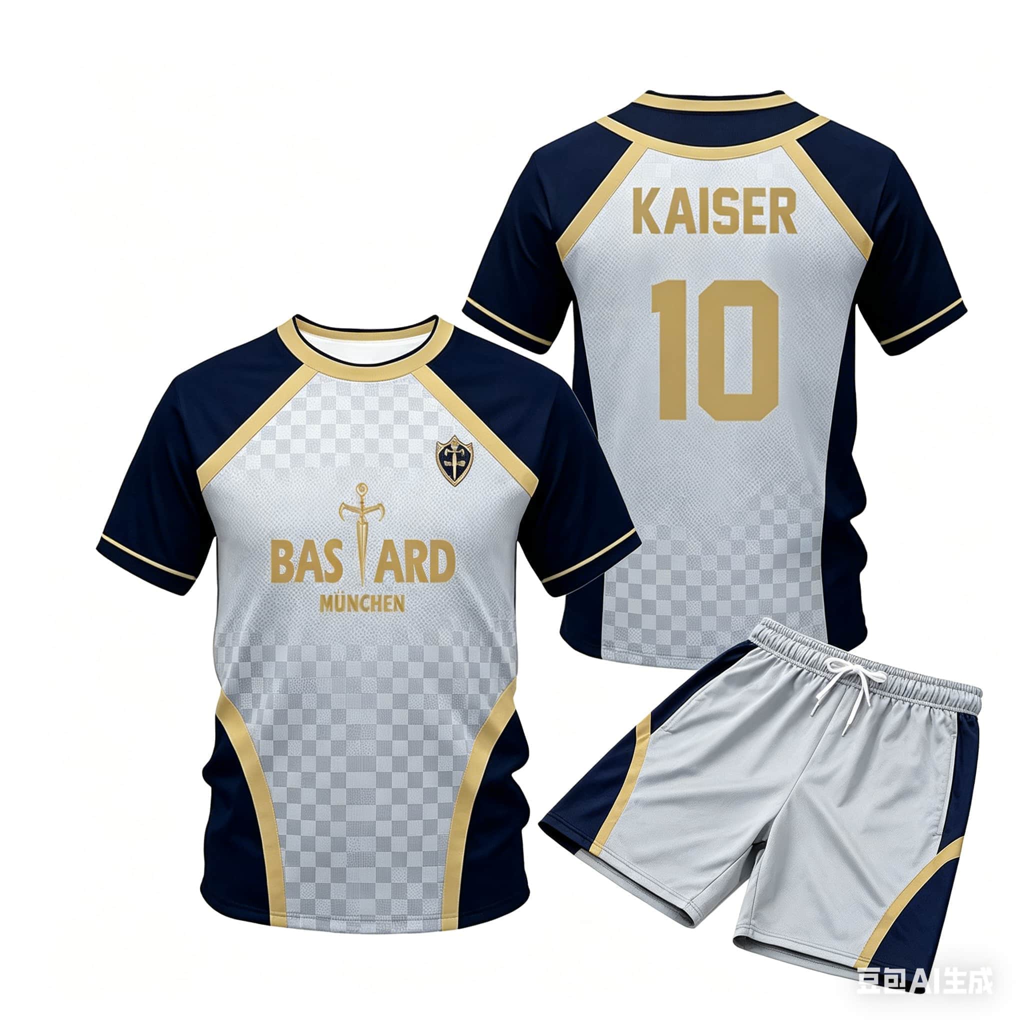 Anime Kaiser Jersey Set Japane - Anime Cosplay Anime avaliação e preço