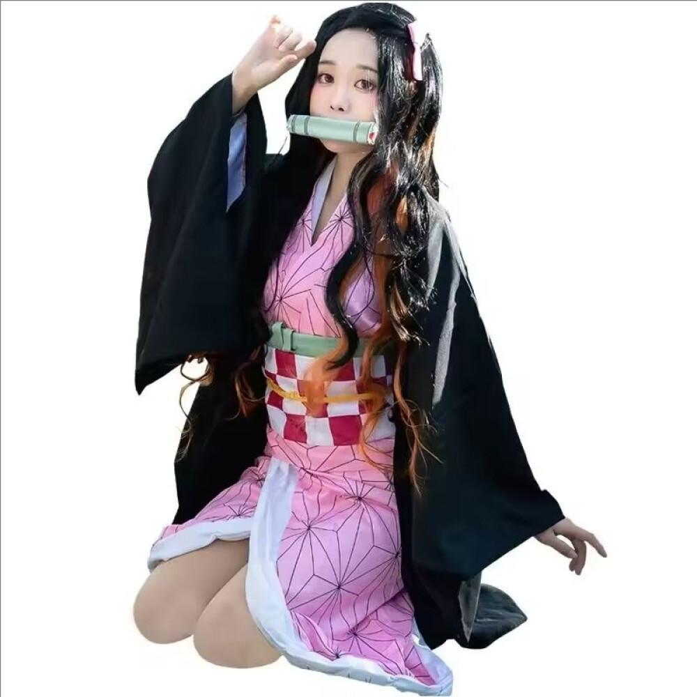 Anime Demon Slayer Kimetsu No  - Anime Cosplay Nezuko avaliação e preço