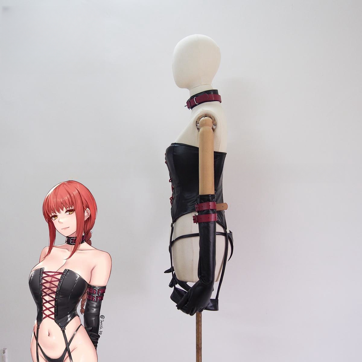 Custom Size Chainsaw Man Makim - Cosplay Anime Bunny Girl avaliação e preço