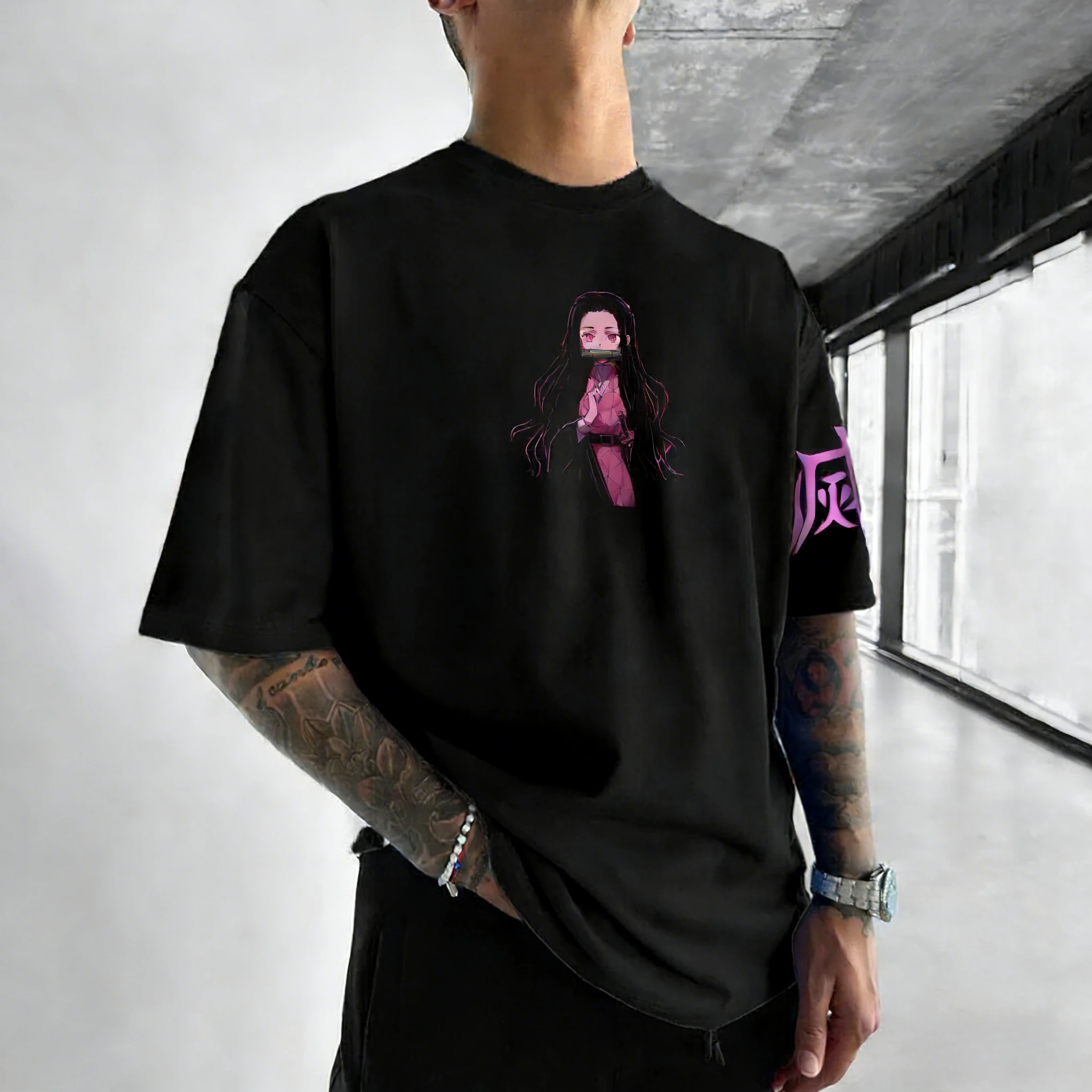 2026 Demon Slayer Men's and Wo - Anime Cosplay Nezuko avaliação e preço