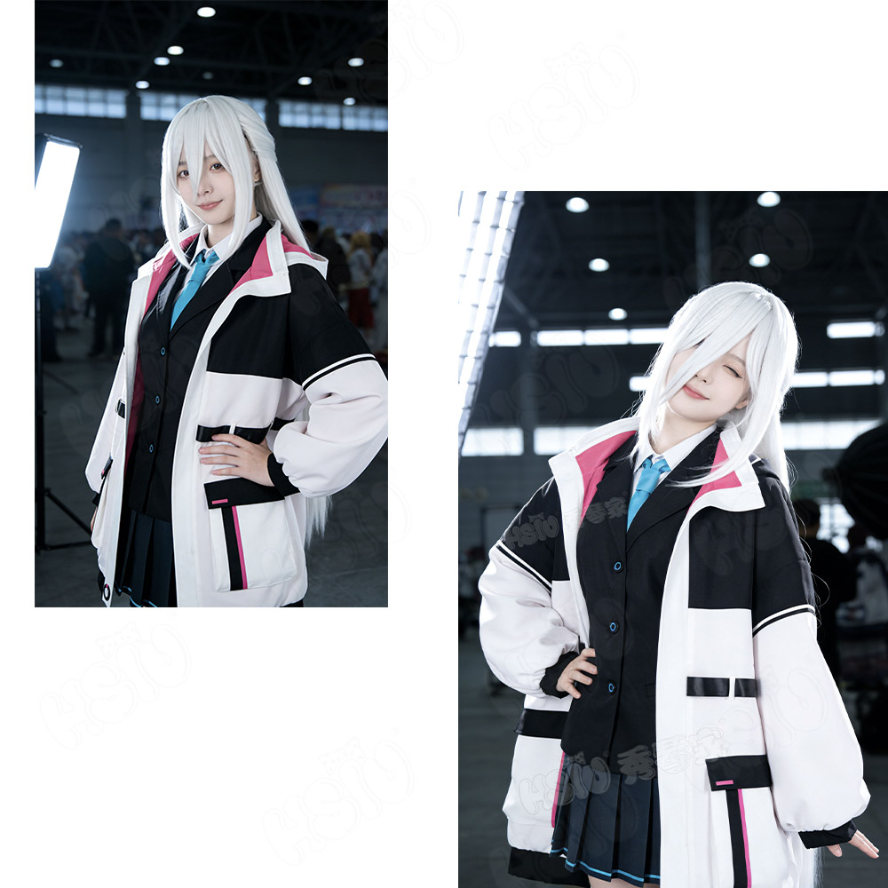 Blue Archive Kei Cosplay Costu - Anime Cosplay Blue Hair avaliação e preço