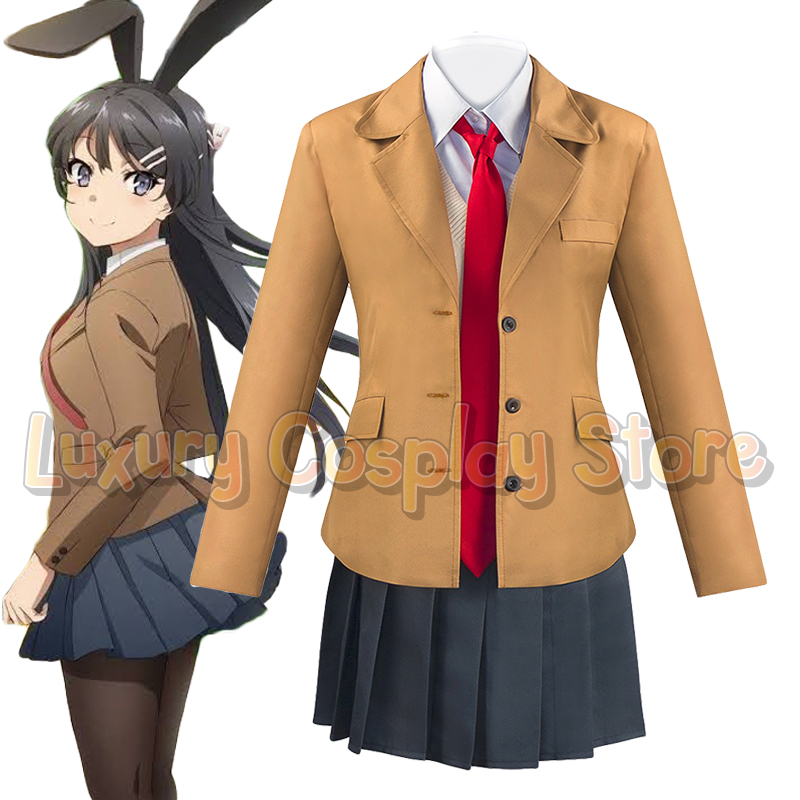 Anime Sakurajima Mai Cosplay C - Cosplay Anime Bunny Girl avaliação e preço