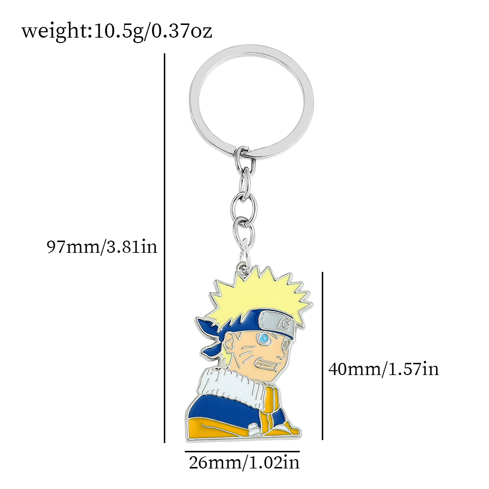 Anime Keychain Cartoon Figure  - Anime Cosplay Naruto avaliação e preço