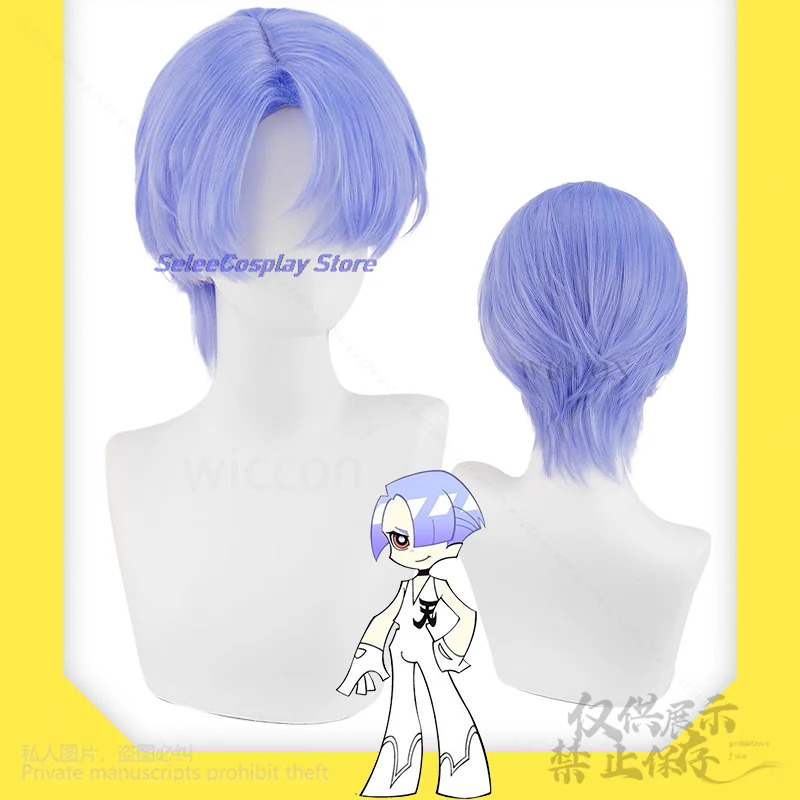 wiwiwi 123New PANTY & STOCKING - Anime Cosplay Blue Hair avaliação e preço