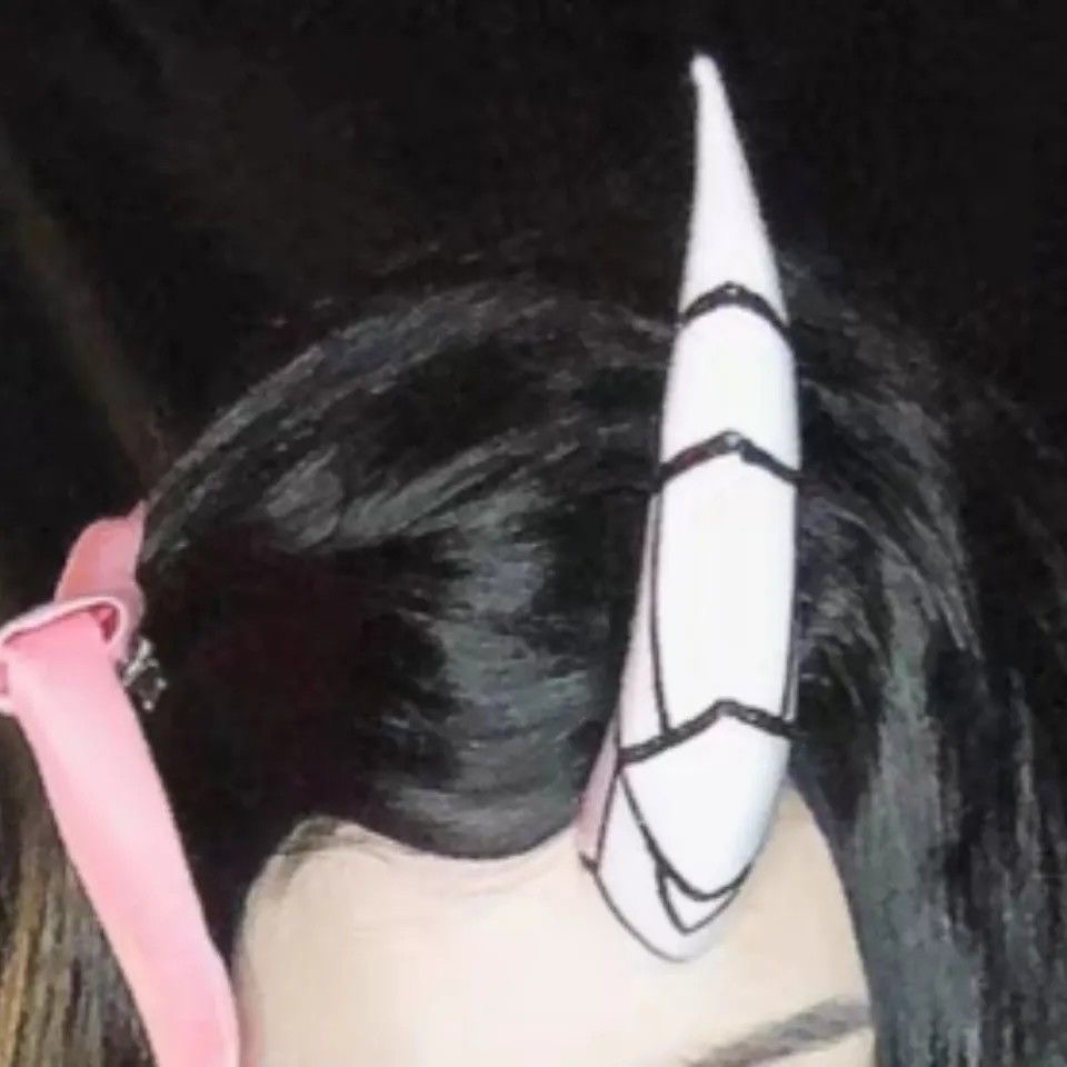 Anime Nezuko Cosplay Prop Head - Anime Cosplay Nezuko avaliação e preço