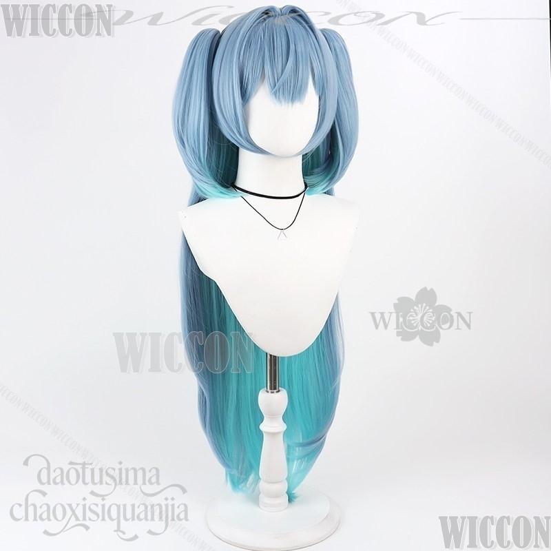 GODDESSS Game VICTORYSS Cospla - Anime Cosplay Blue Hair avaliação e preço