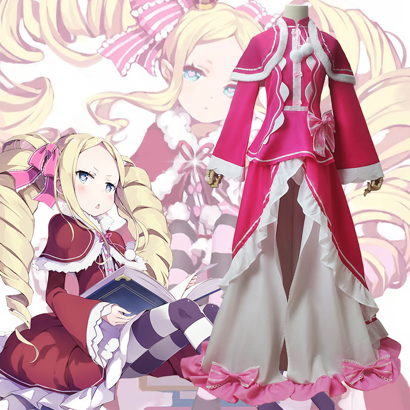 Anime Re Zero Beatrice Cosplay - Cosplay Anime Shoes avaliação e preço
