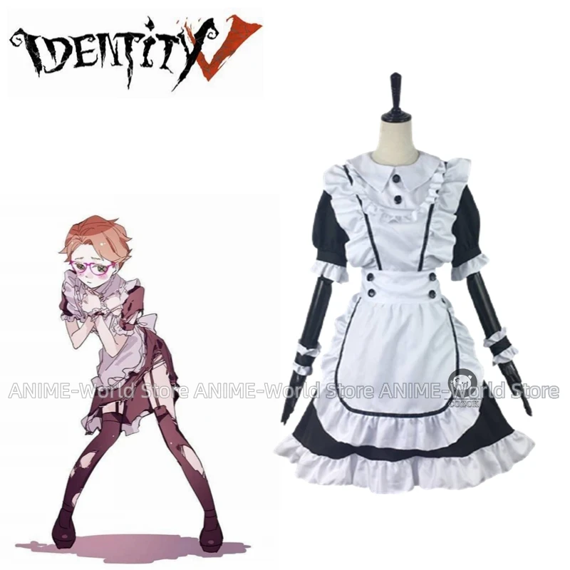 Lucky Guy Maid Costume Cosplay - Anime Cosplay For Black Guys avaliação e preço