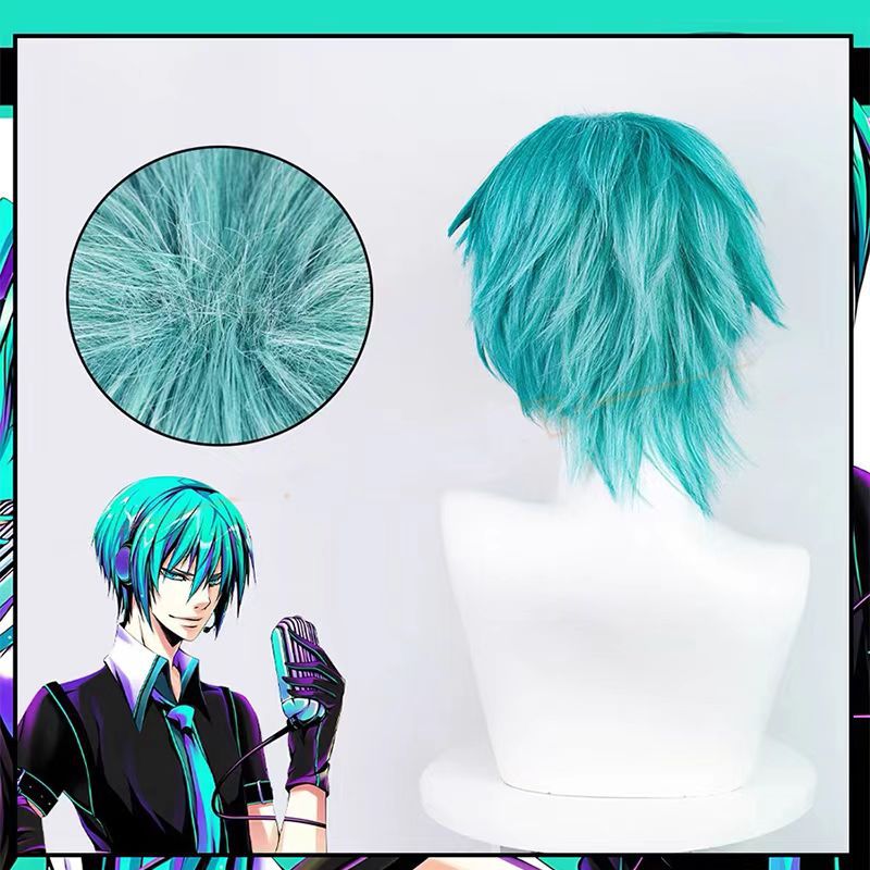 Mikuo Cosplay Wig Anime Miku B - Anime Cosplay Blue Hair avaliação e preço