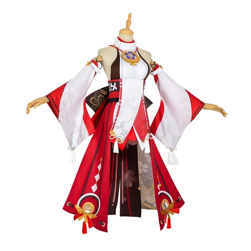 Genshin Impact Yae Miko Guuji  - Cosplay Anime Yae Miko avaliação e preço