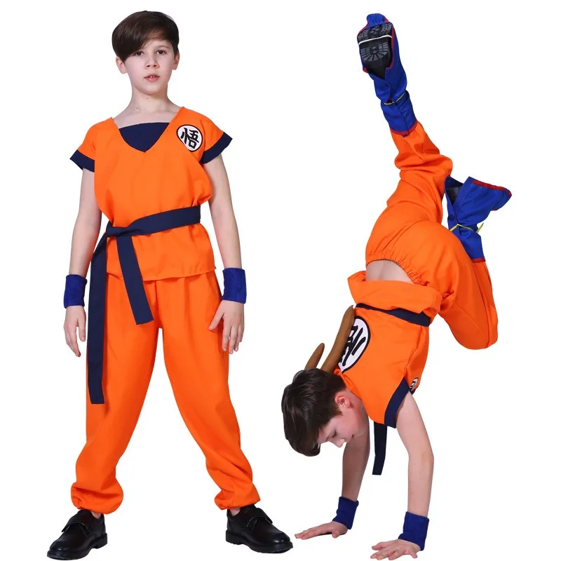 Bandai Ball Z Son Goku Cosplay - Anime Cosplay Kid avaliação e preço
