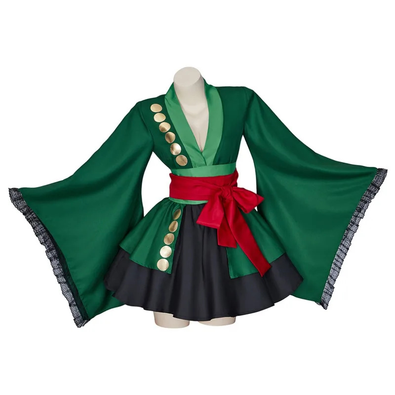 Roronoa Zoro Female Cosplay Co - Anime Zoro Cosplay Female avaliação e preço