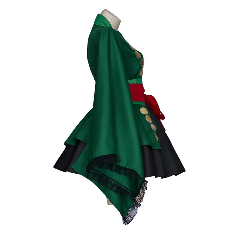 Roronoa Zoro Female Cosplay Co - Anime Zoro Cosplay Female avaliação e preço