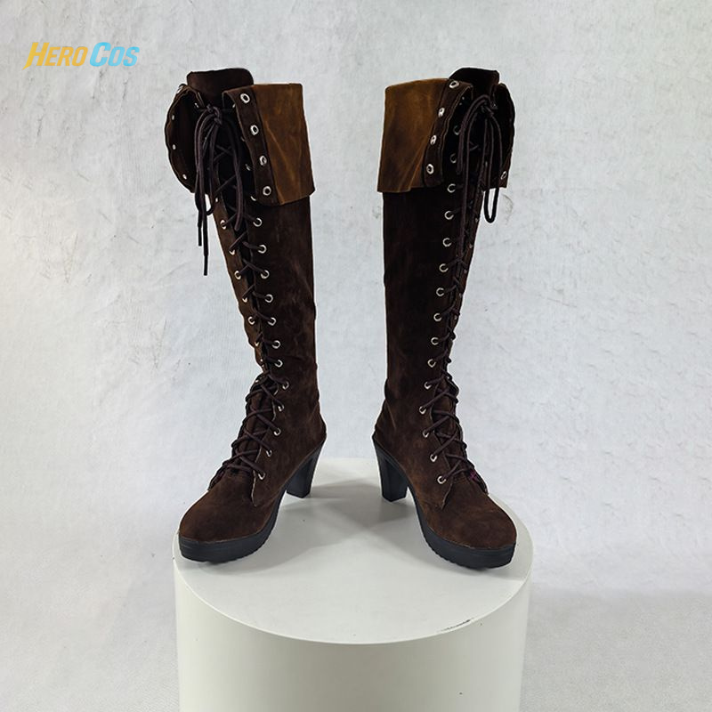 Game Devil Cry 4 Lady Cosplay  - Cosplay Anime Shoes avaliação e preço