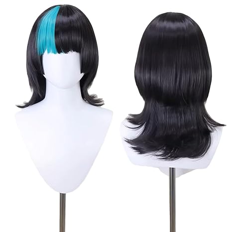 Anime Kirara Hoshi Wig Blue an - Anime Cosplay Blue Hair avaliação e preço