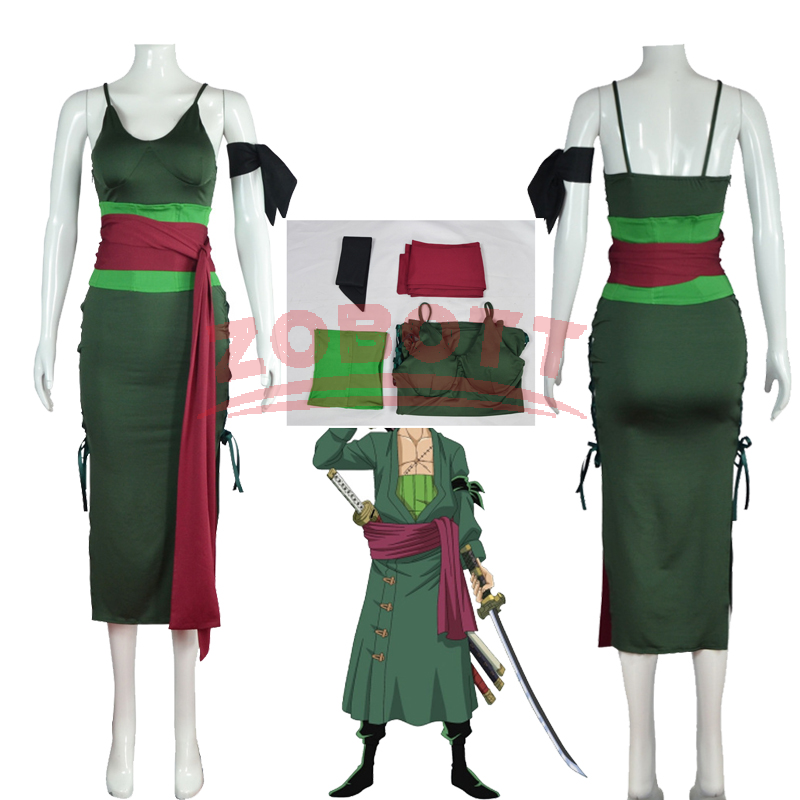 Anime Roronoa Zoro Cosplay Cos - Anime Zoro Cosplay Female avaliação e preço