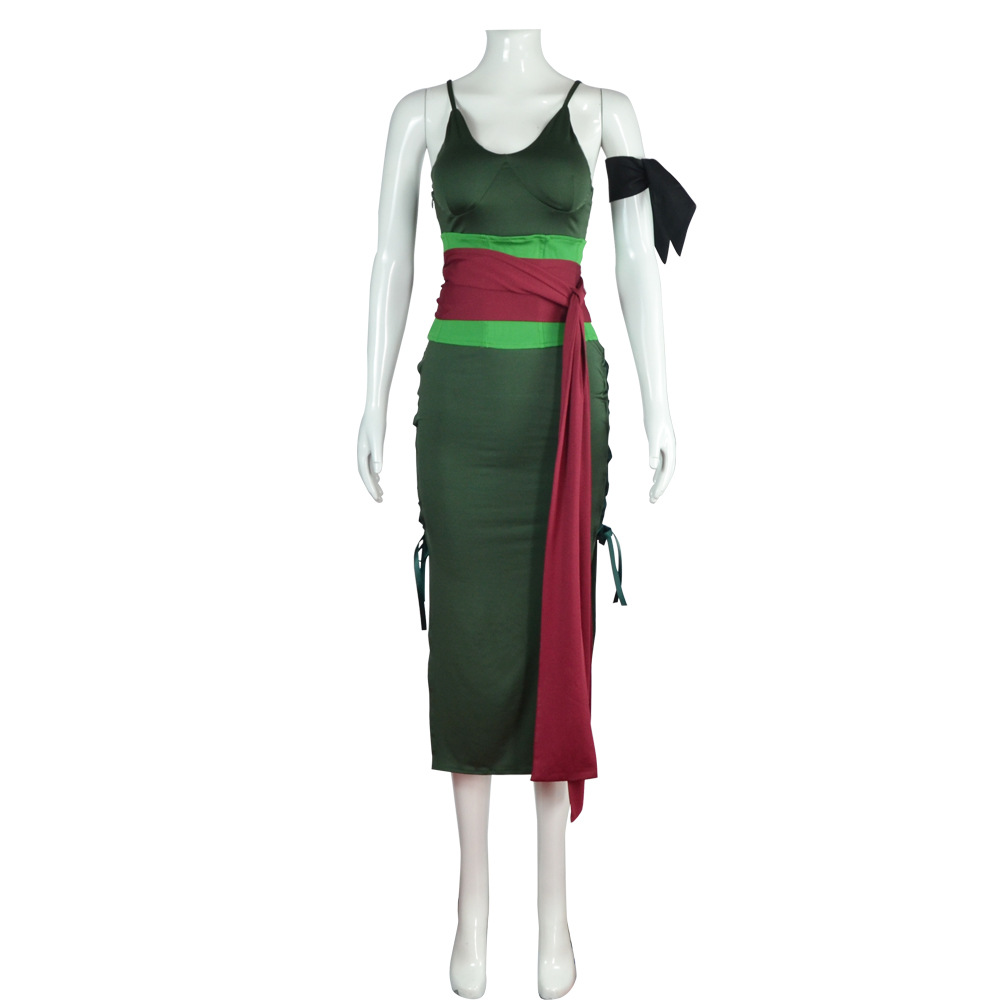 Anime Roronoa Zoro Cosplay Cos - Anime Zoro Cosplay Female avaliação e preço