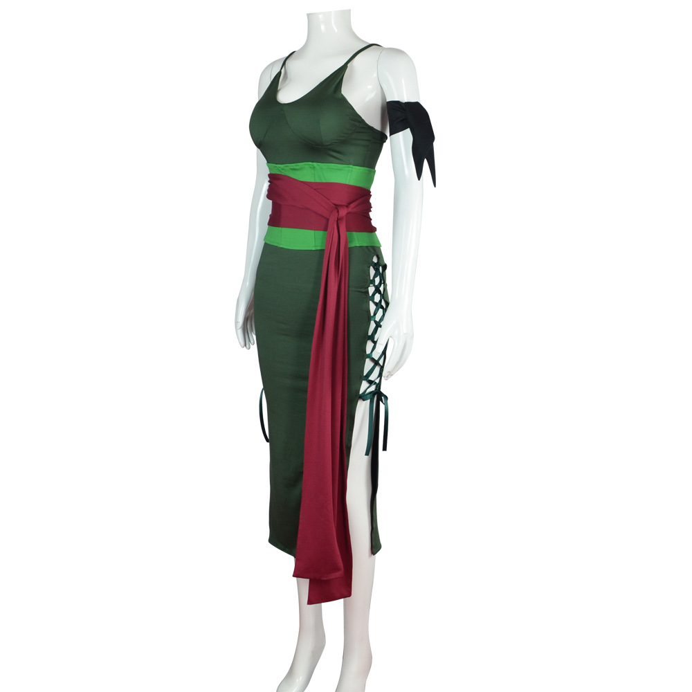 Anime Roronoa Zoro Cosplay Cos - Anime Zoro Cosplay Female avaliação e preço