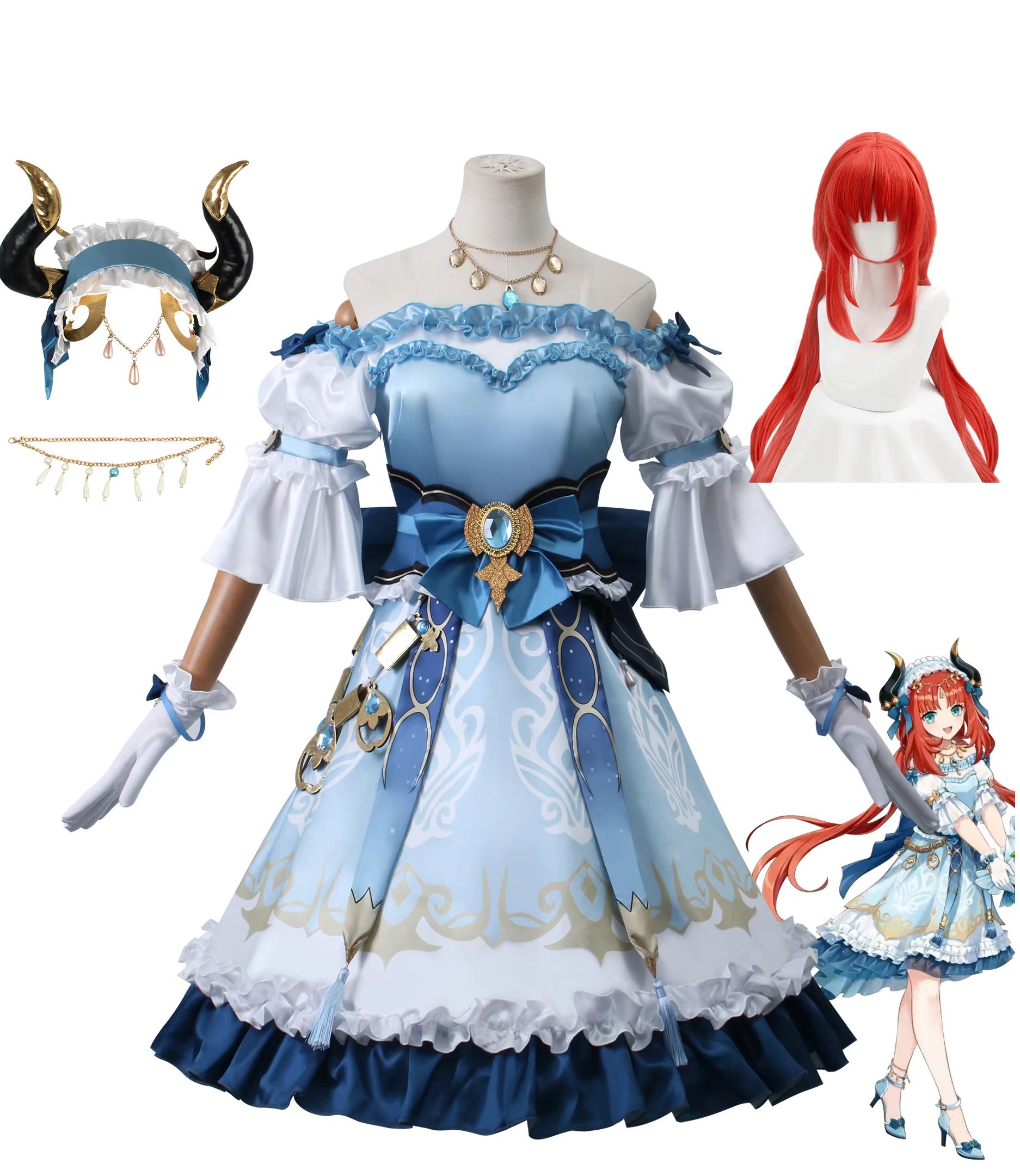 Nilu Japanese clothing collabo - Anime Cosplay Japanese avaliação e preço