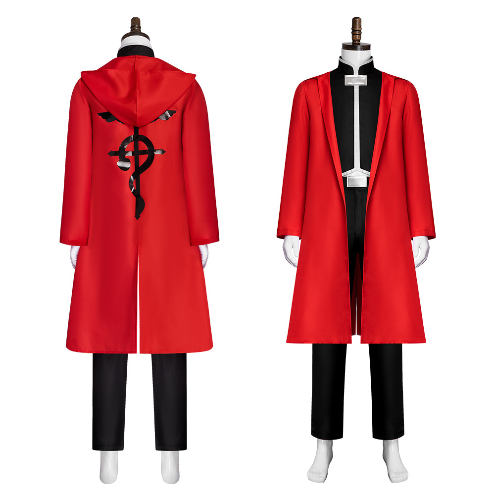 Anime Cos Fullmetal Alchemist  - Fullmetal Alchemist Coat avaliação e preço
