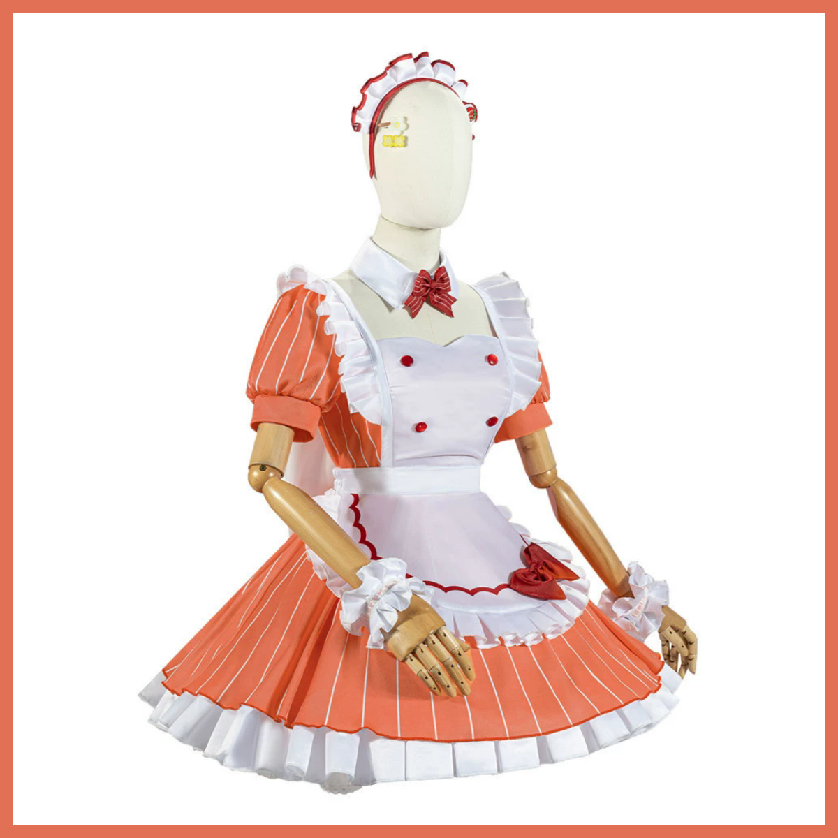 Maid Dress Lolita Skirt Wig Wo - Anime Cosplay Maid avaliação e preço
