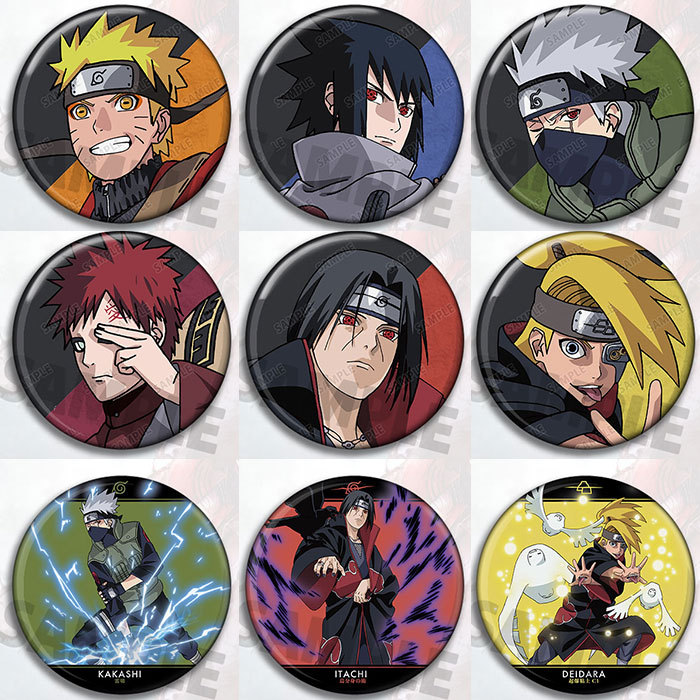 Naruto Anime Badge Pin Set Kak - Anime Cosplay Naruto avaliação e preço