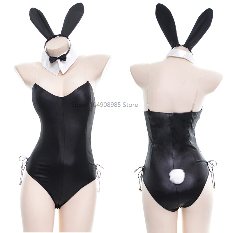 Sexy Cute Bunny Girl Faux Leat - Cosplay Anime Bunny Girl avaliação e preço