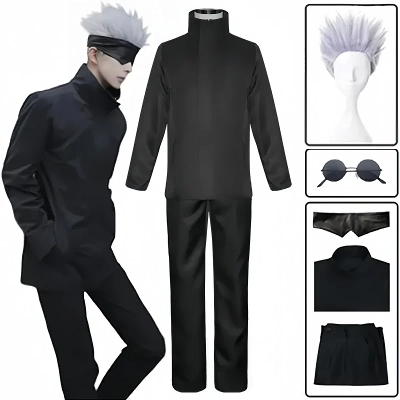 Anime Jujutsu Satoru Gojo Cosp - Anime Cosplay Jujutsu avaliação e preço