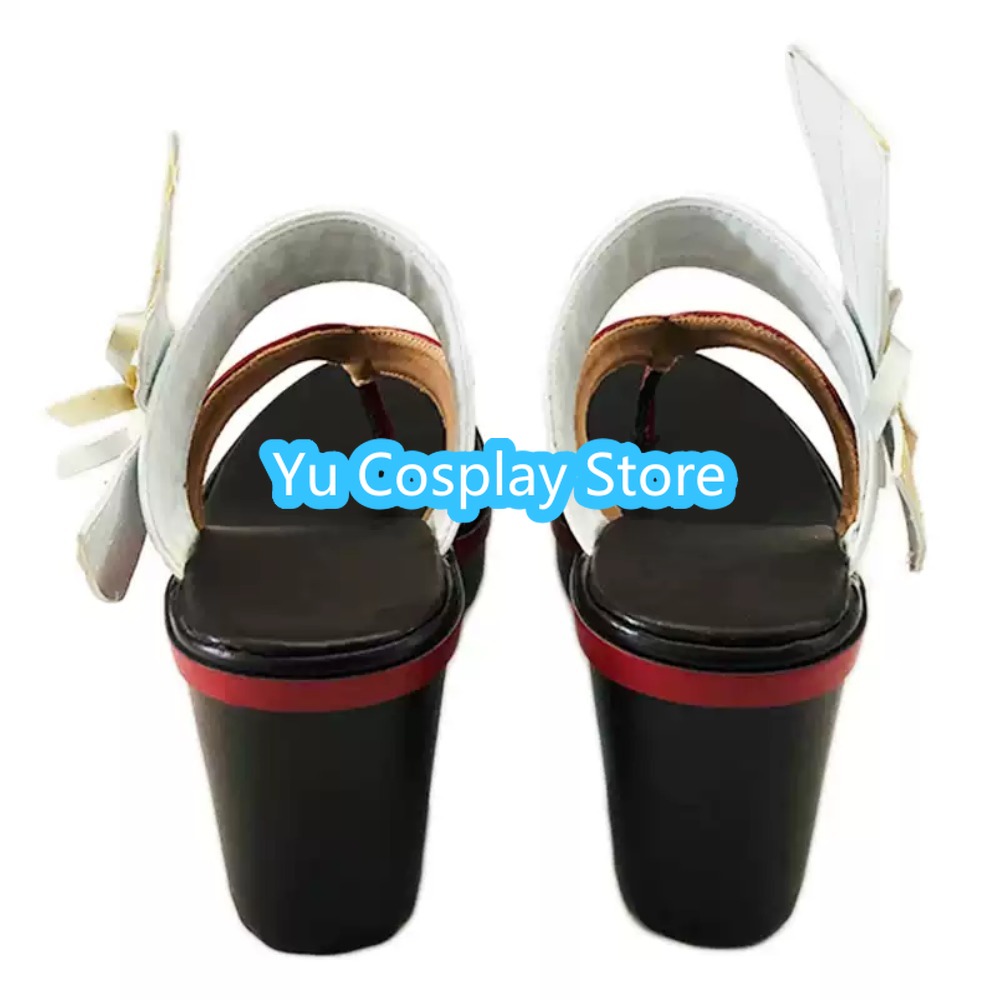 Yae Miko Cosplay Shoes Custom  - Cosplay Anime Yae Miko avaliação e preço
