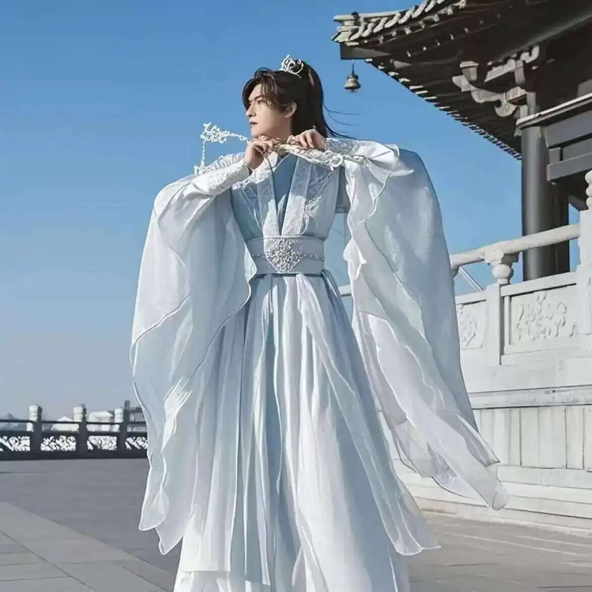 Large Size 3XL Hanfu Men Chine - Anime Cosplay Dress For Men avaliação e preço