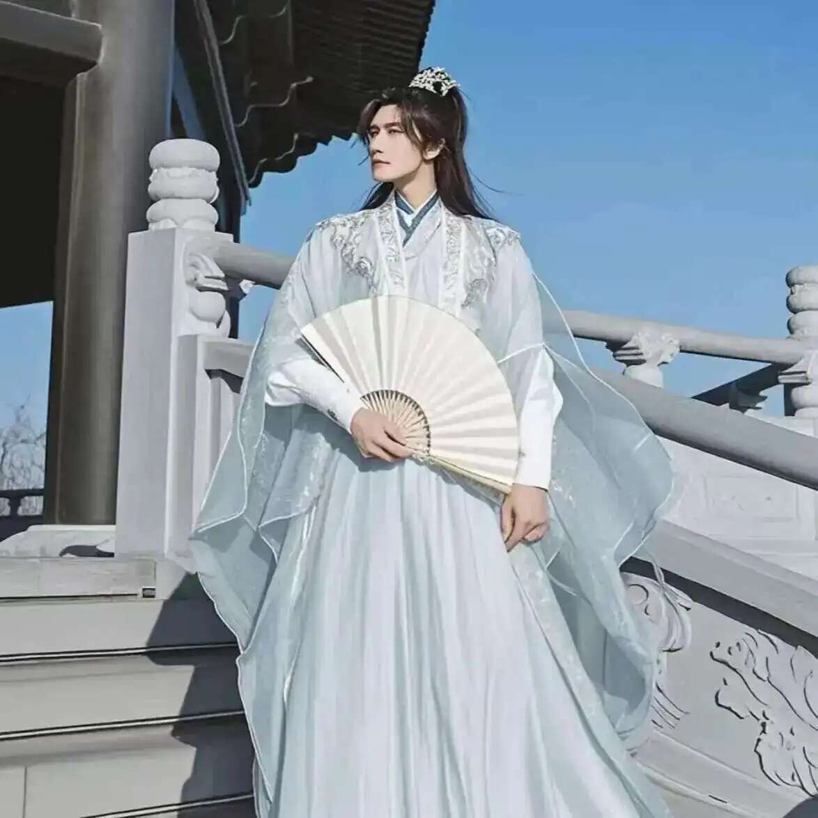 Large Size 3XL Hanfu Men Chine - Anime Cosplay Dress For Men avaliação e preço