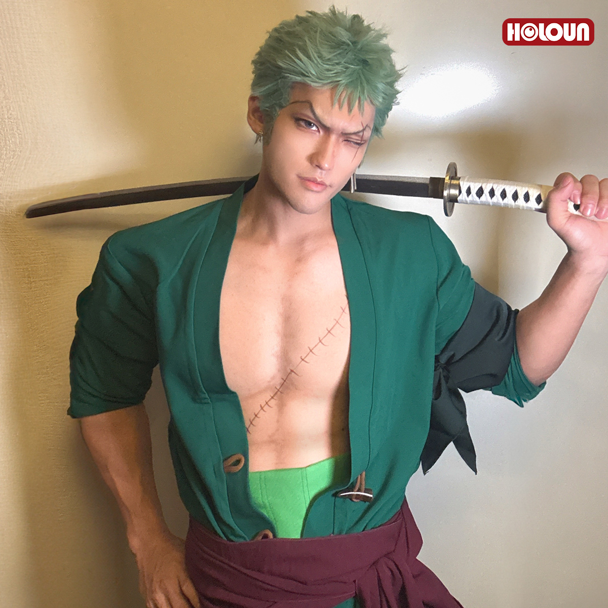 HOLOUN ONE Anime Roronoa Zoro  - Demon Slayer Haori avaliação e preço