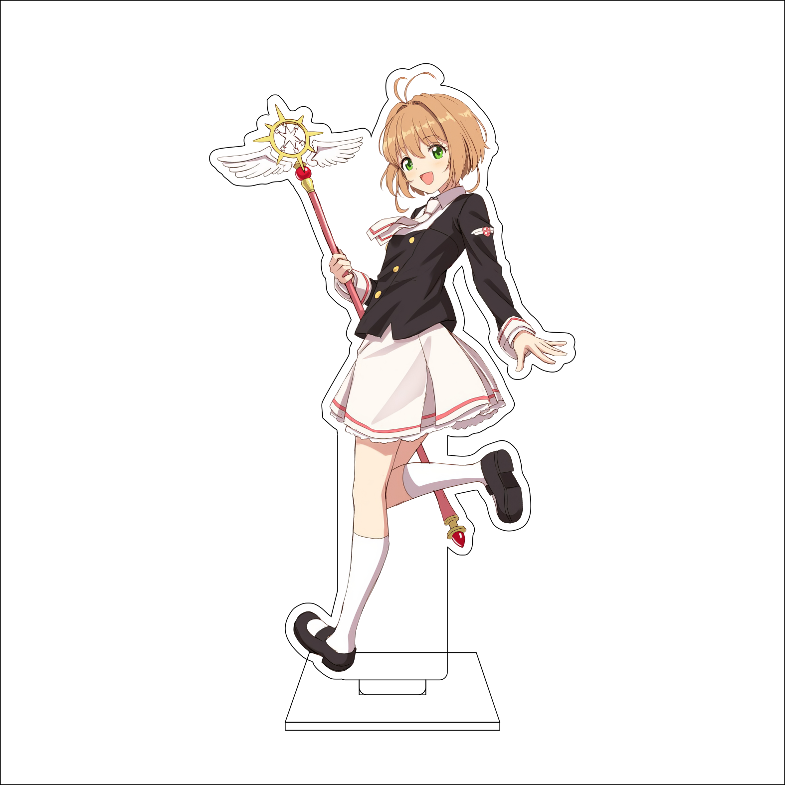 16CM Anime Cardcaptor Sakura C - Anime Cosplay Anime avaliação e preço