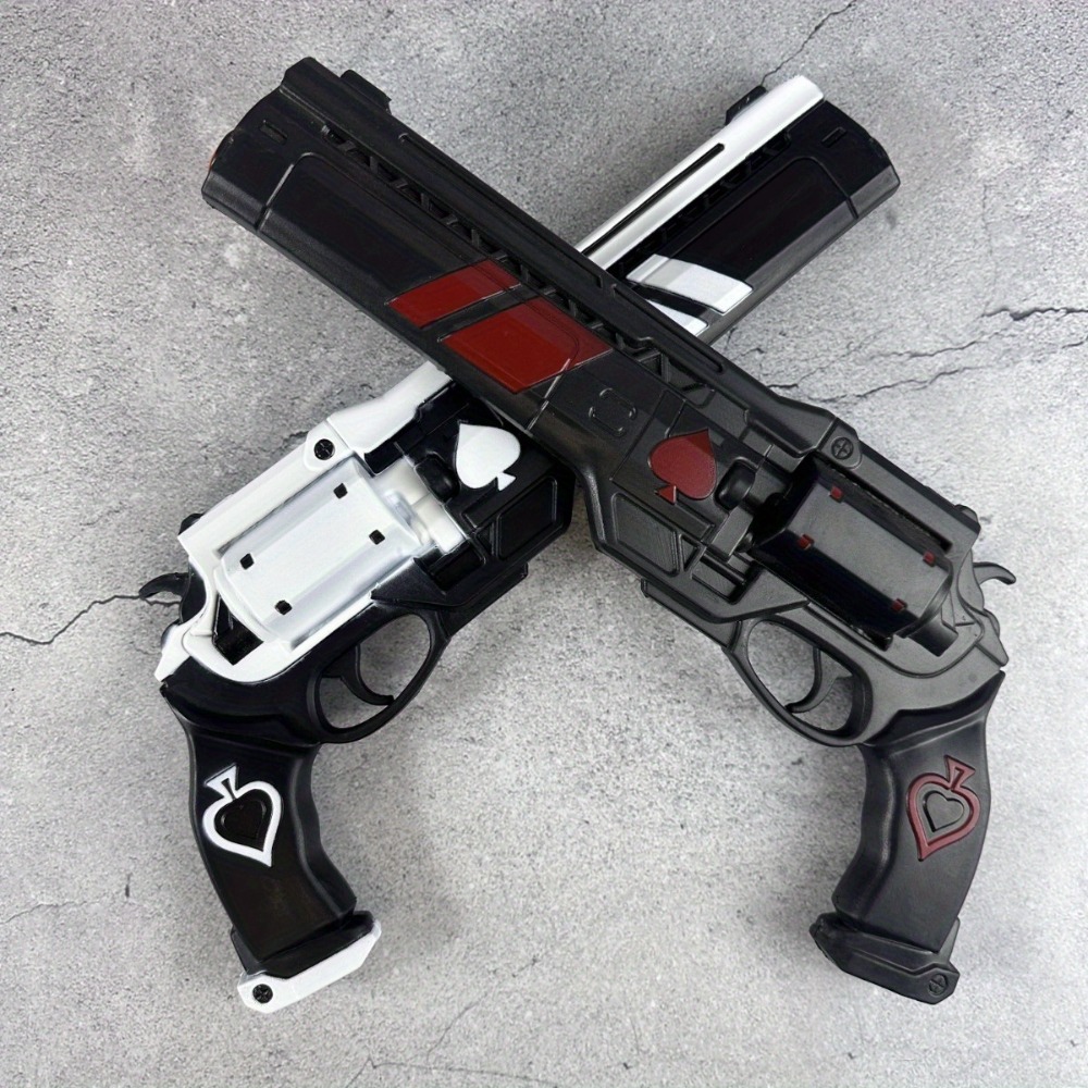 15inch PU Pistol Spades Gun Ka - Anime Cosplay Katana avaliação e preço