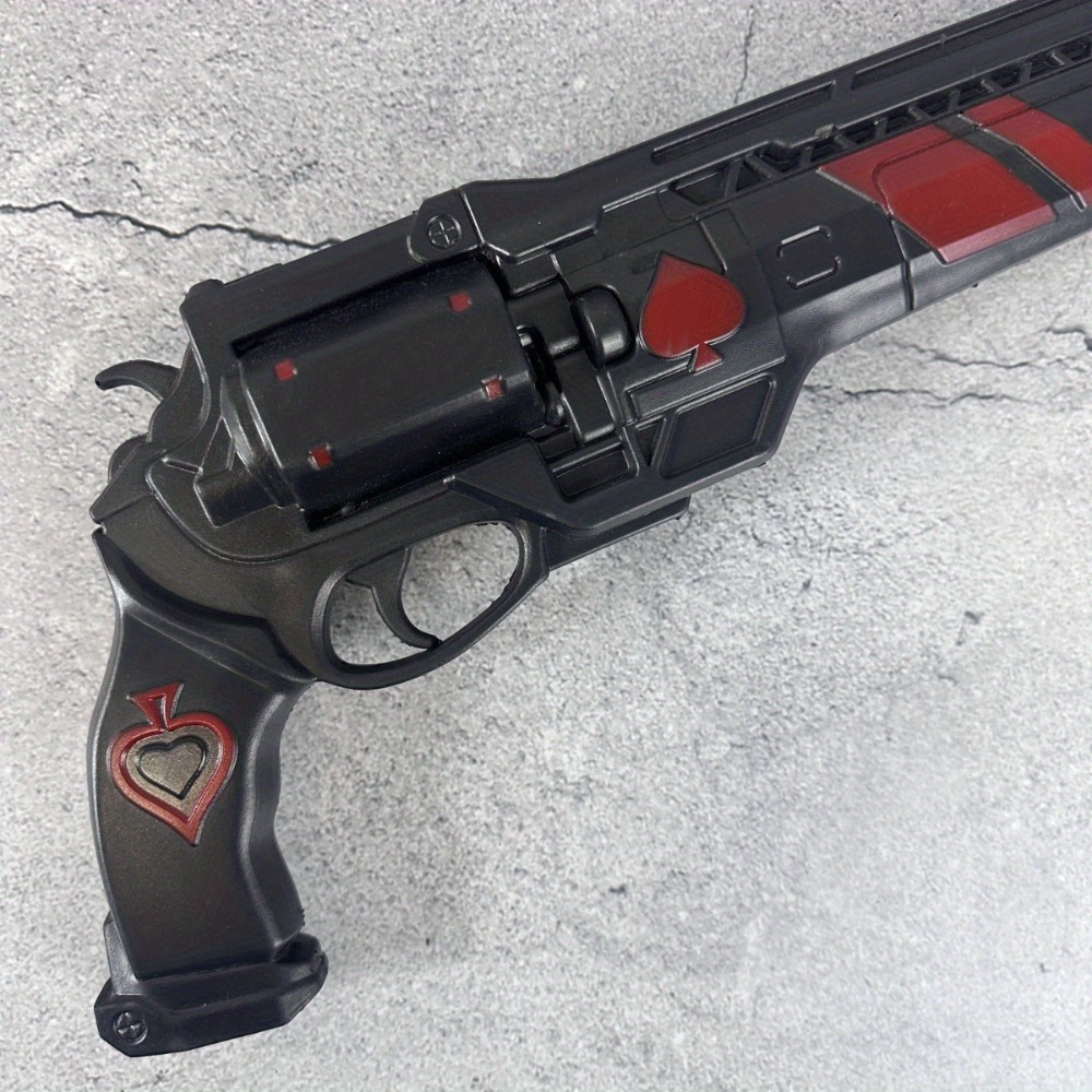 15inch PU Pistol Spades Gun Ka - Anime Cosplay Katana avaliação e preço