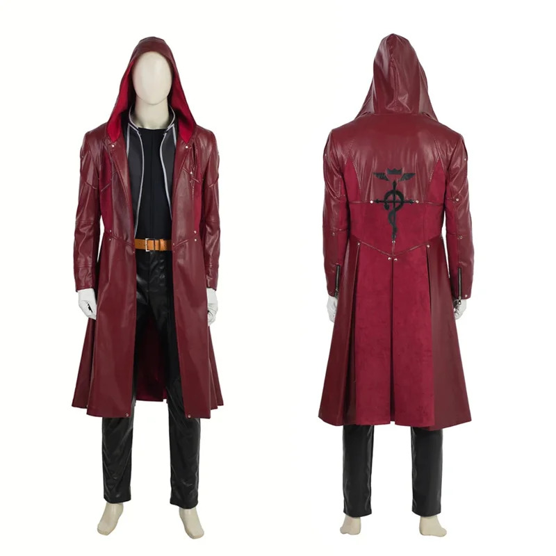 Anime Cos Fullmetal Alchemist  - Fullmetal Alchemist Coat avaliação e preço
