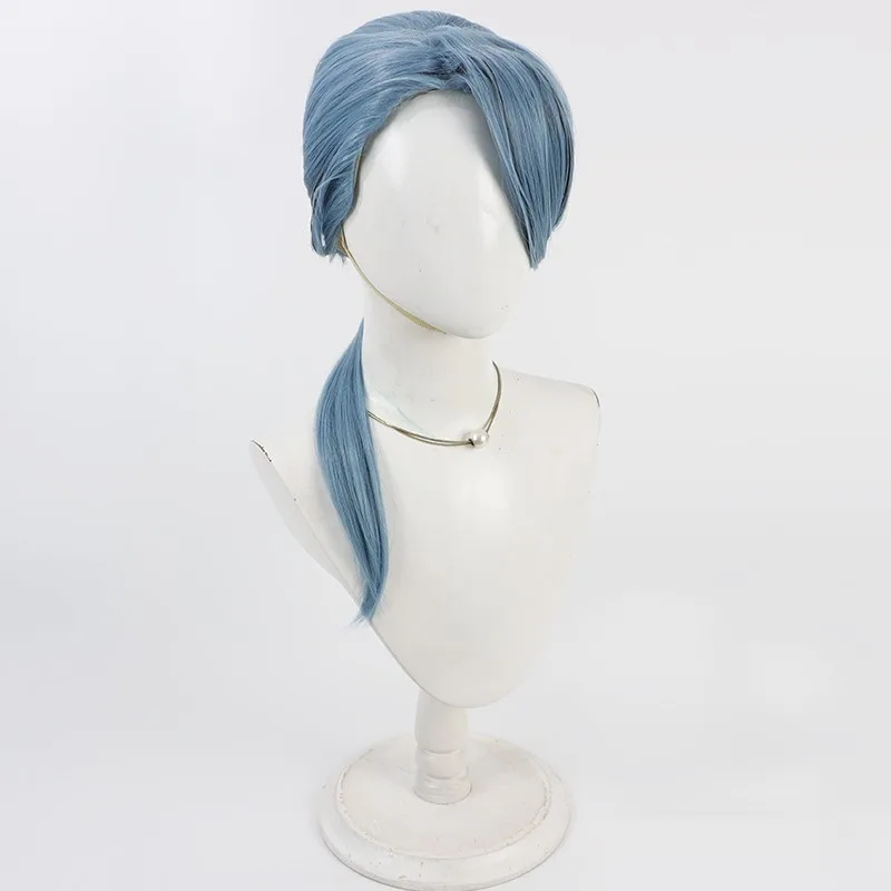 ABC123Anime Game Twisted-Wonde - Anime Cosplay Blue Hair avaliação e preço